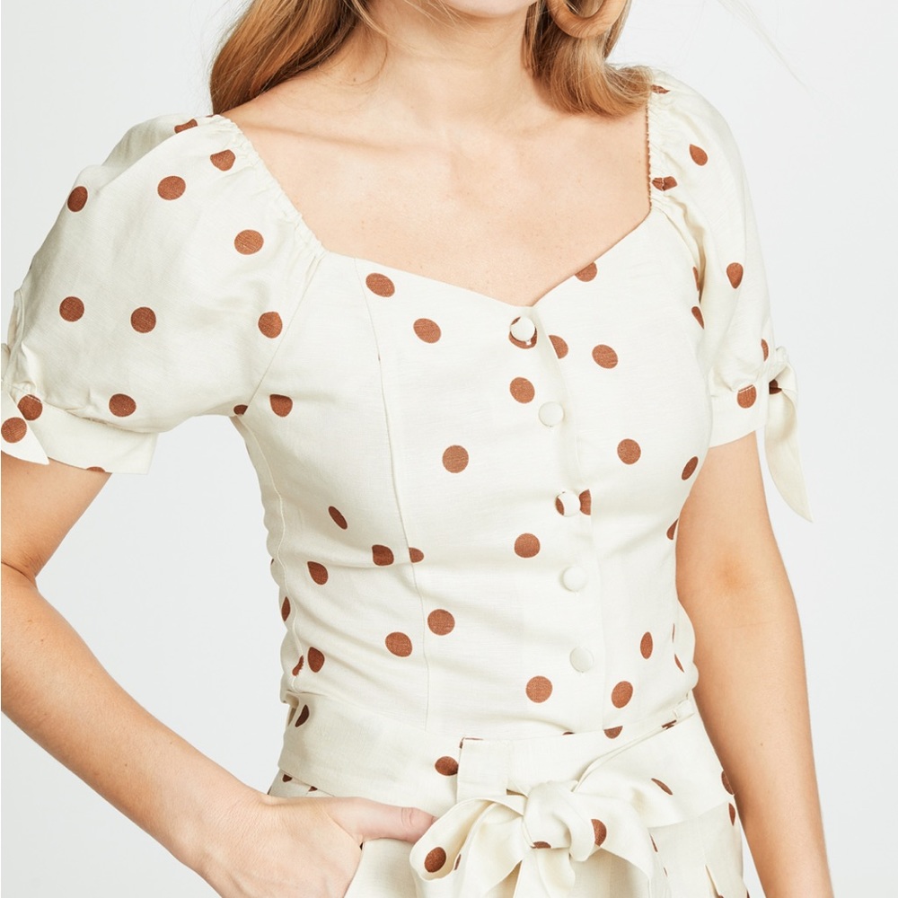 Moon River puff sleeve top